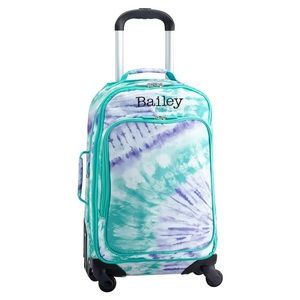 PBTeen JetSet Tie Die Pool Suitcase 4 wheels